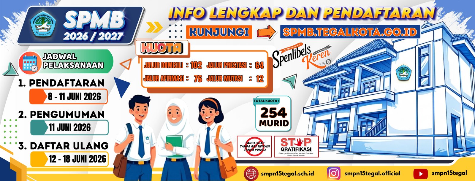 Penerimaan Peserta Didik Baru Tahun Ajaran 2026/2027