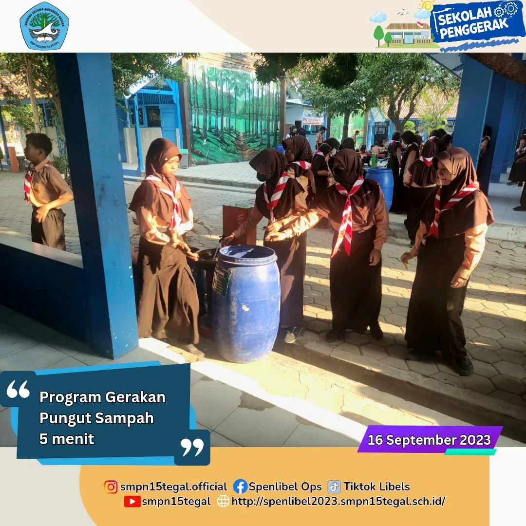 Gerakan Pungut Sampah Daun