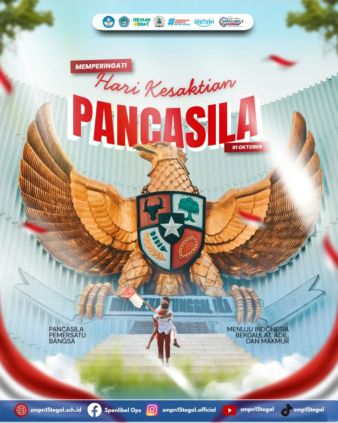 Peringati Hari Kesaktian Pancasila 2026: SMPN 15 Tegal Kokohkan Nilai Persatuan dan Karakter Bangsa